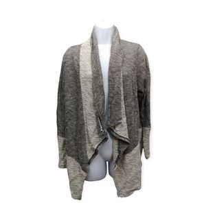 AGB Woman Two Tone Gray Cardigan sz 1X